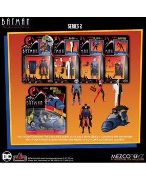 Mezco Toyz Batman: The Animated Series 2 5 Points Action Figures Deluxe Box Set 9 cm Mezco Toyz Batman: The Animated Series 2 5 Points Action Figures Deluxe Box Set 9 cm