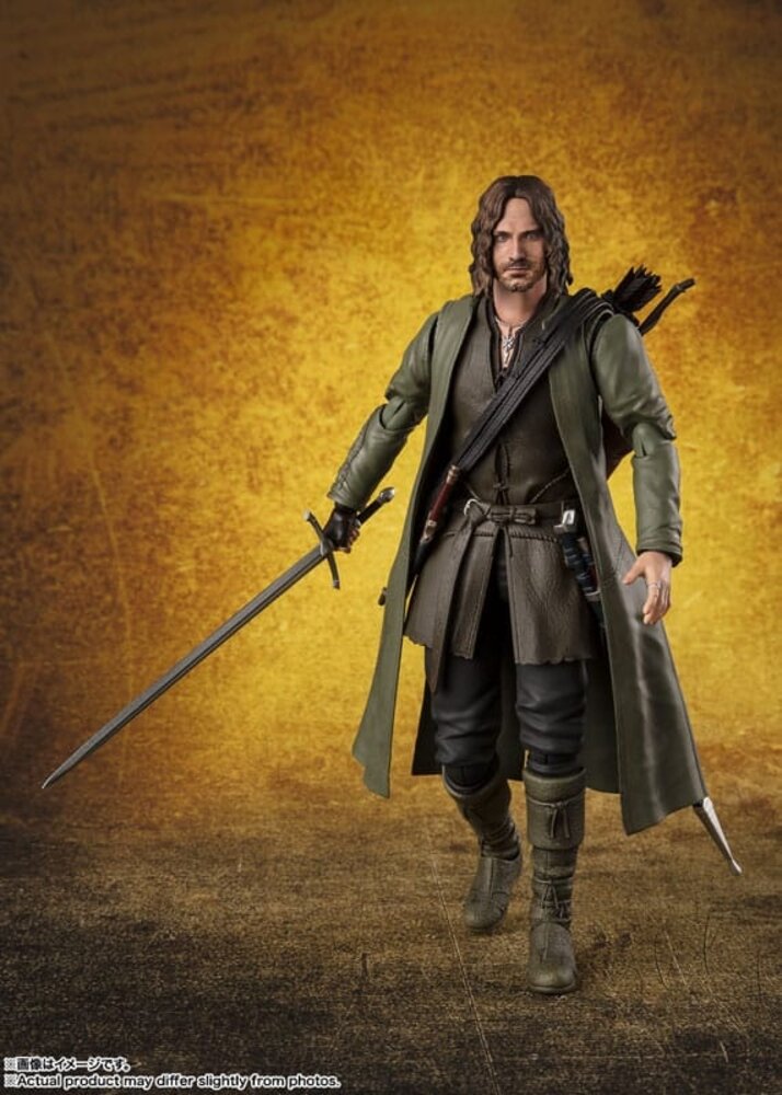 Tamashii Nations Lord of the Rings S.H. Figuarts Action Figure Aragorn 16 cm Tamashii Nations Lord of the Rings S.H. Figuarts Action Figure Aragorn 16 cm
