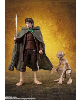 Tamashii Nations Lord of the Rings S.H. Figuarts Action Figures Frodo Baggins & Gollum Tamashii Nations Lord of the Rings S.H. Figuarts Action Figures Frodo Baggins & Gollum
