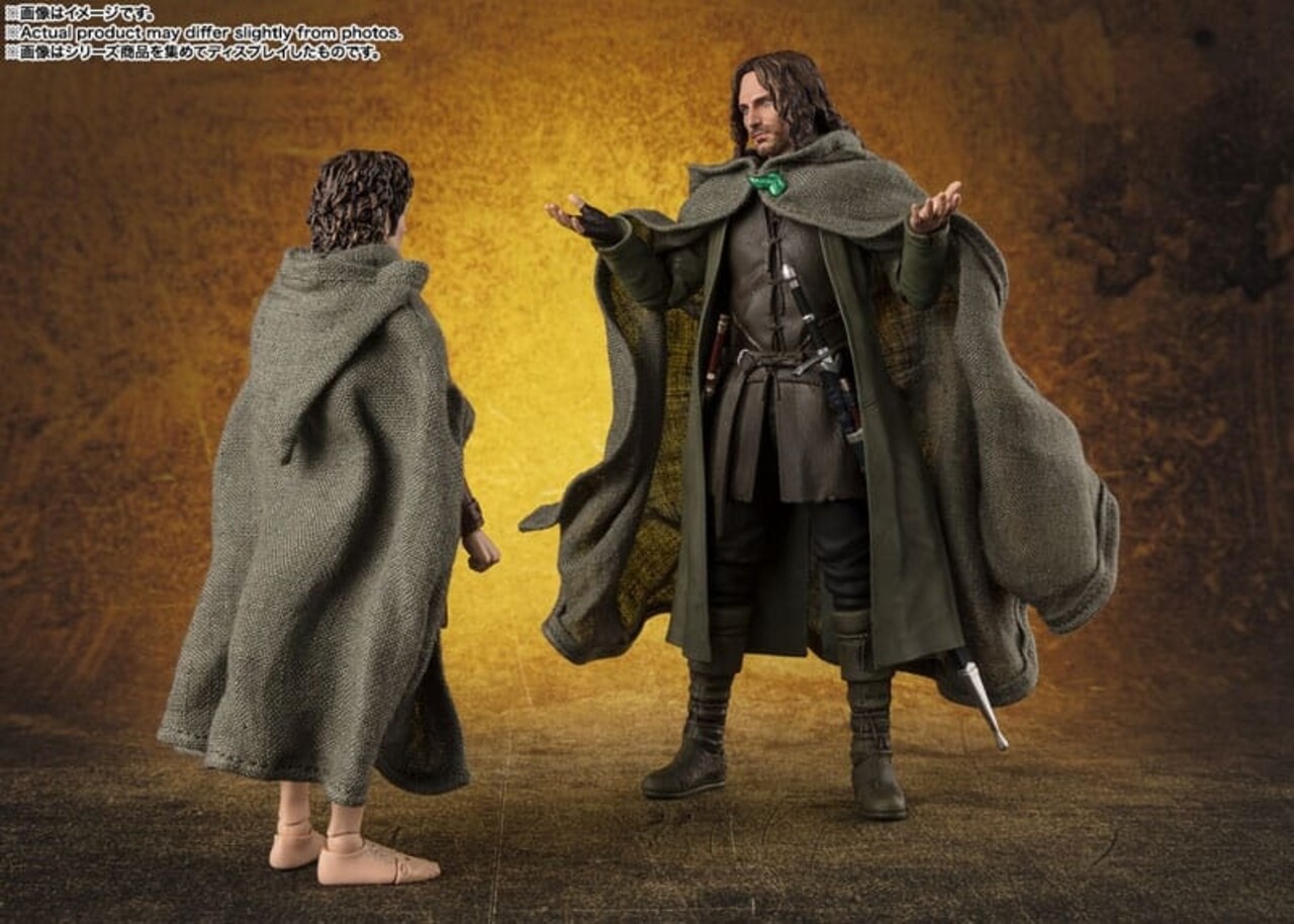 Tamashii Nations Lord of the Rings S.H. Figuarts Action Figures Frodo Baggins & Gollum Tamashii Nations Lord of the Rings S.H. Figuarts Action Figures Frodo Baggins & Gollum