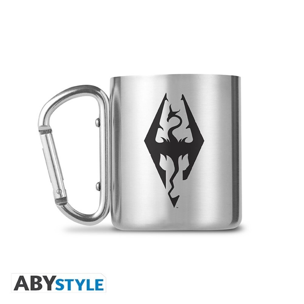 ABY Style Skyrim Logo Metalen Mok ABY Style Skyrim Logo Metalen Mok