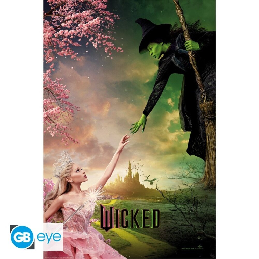 ABY Style Wicked Elphaba & Glinda Poster 91.5 x 61cm ABY Style Wicked Elphaba & Glinda Poster 91.5 x 61cm