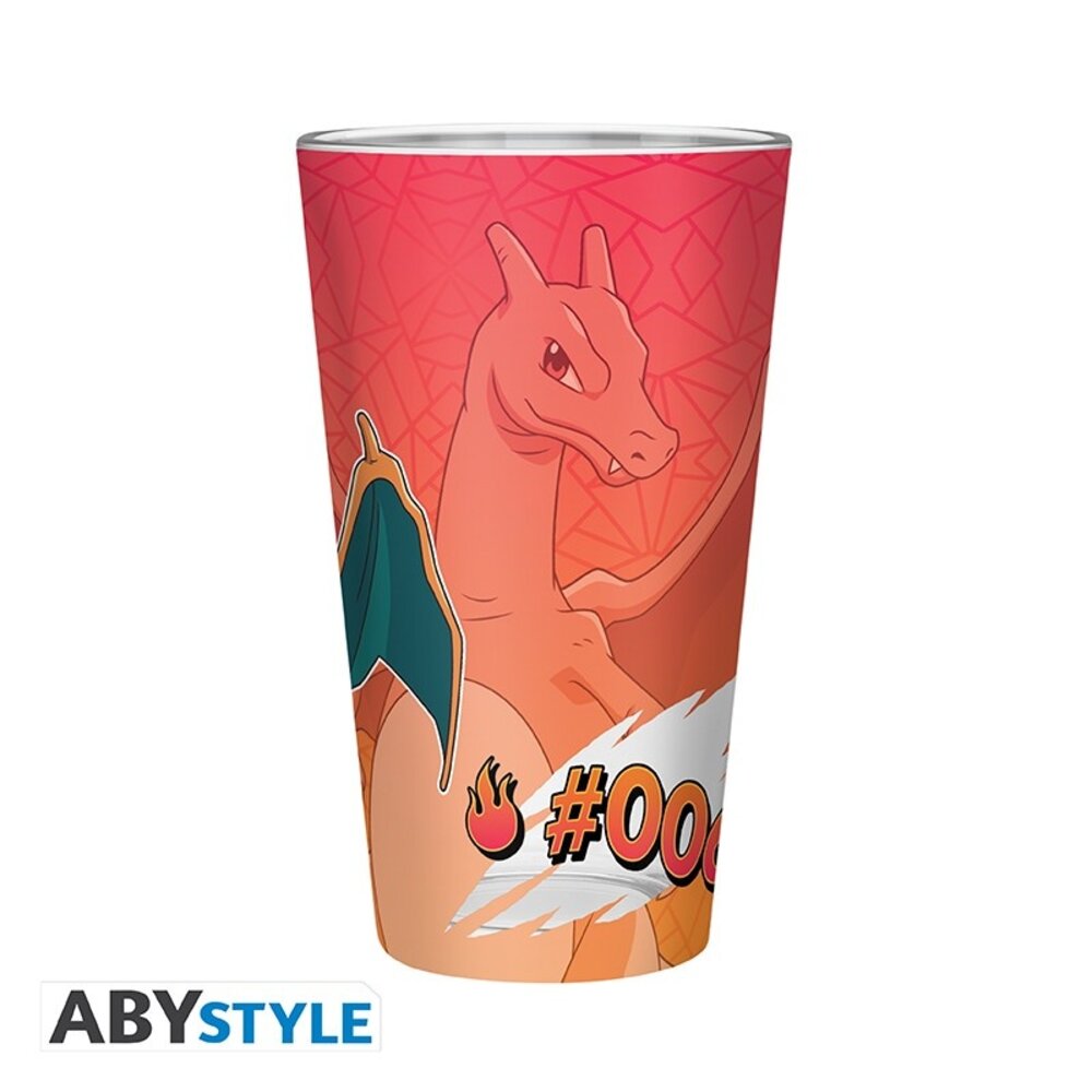 ABY Style Pokémon Charizard Premium XXL Glas ABY Style Pokémon Charizard Premium XXL Glas