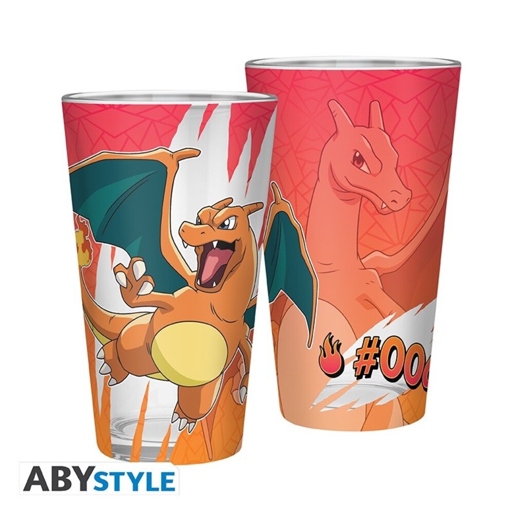ABY Style Pokémon Charizard Premium XXL Glas ABY Style Pokémon Charizard Premium XXL Glas