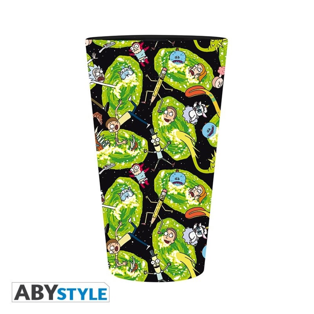 ABY Style Rick and Morty Portal XXL Glas ABY Style Rick and Morty Portal XXL Glas