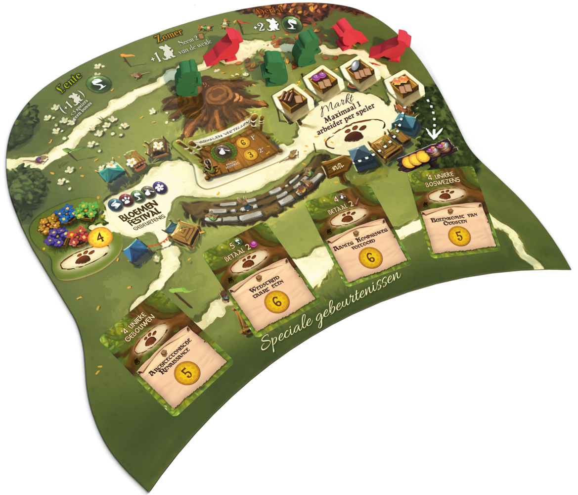 White Goblin Games Everdell Bellfaire Uitbreiding White Goblin Games Everdell Bellfaire Uitbreiding