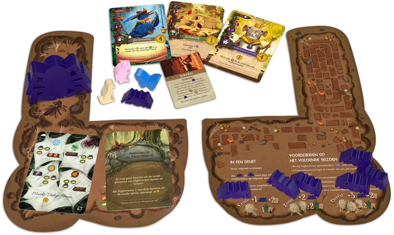 White Goblin Games Everdell Mistwood Uitbreiding White Goblin Games Everdell Mistwood Uitbreiding