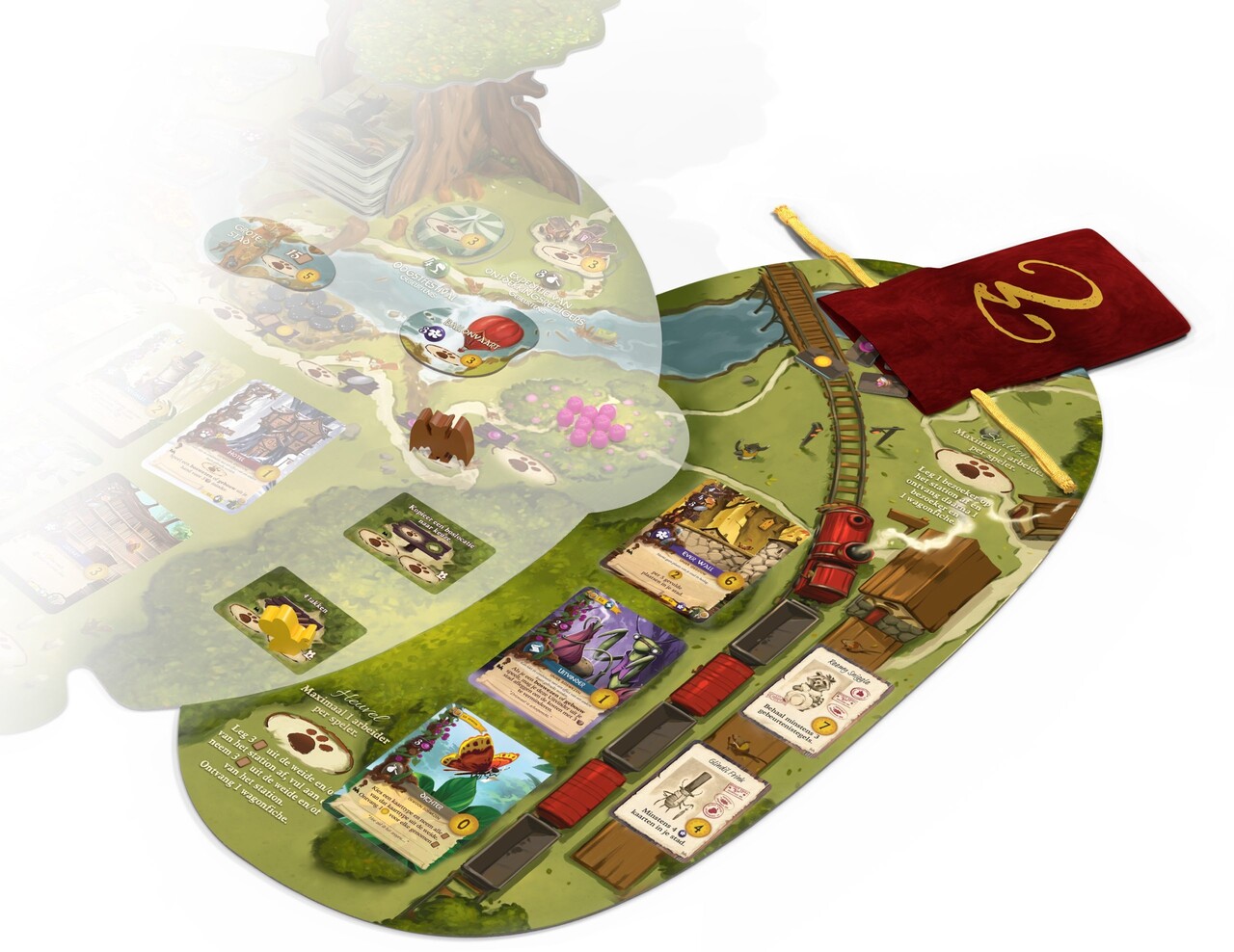 White Goblin Games Everdell Newleaf Uitbreiding White Goblin Games Everdell Newleaf Uitbreiding