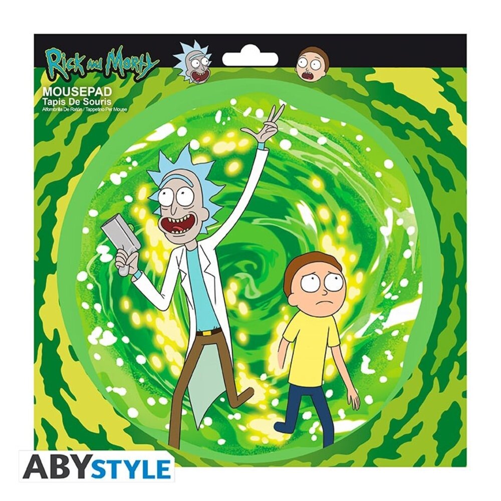 ABY Style Rick and Morty Portal Mousepad ABY Style Rick and Morty Portal Mousepad