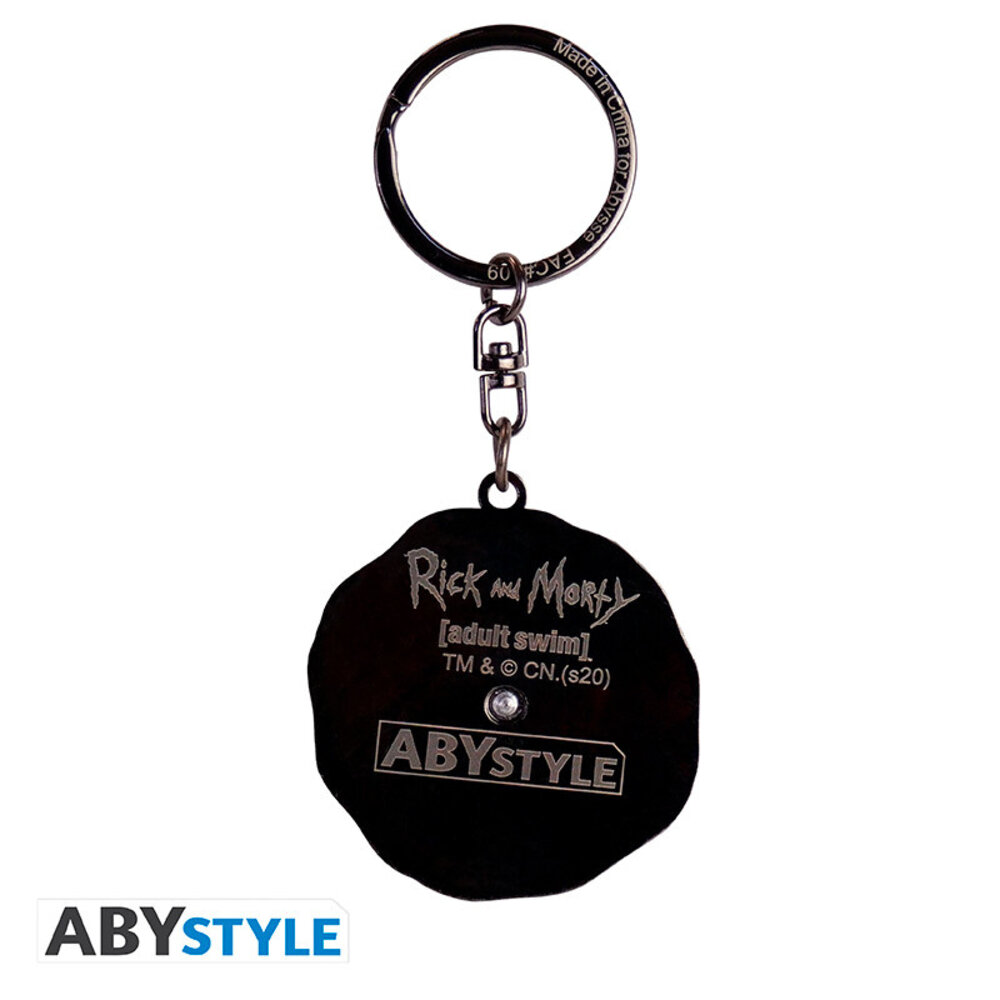 ABY Style Rick and Morty Portal Gun Metalen Sleutelhanger ABY Style Rick and Morty Portal Gun Metalen Sleutelhanger