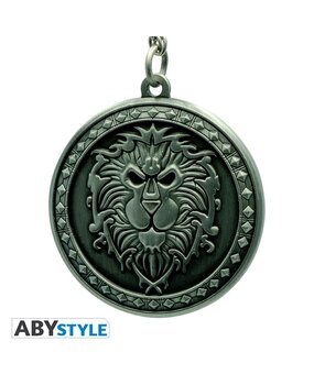 ABY Style World of Warcraft Alliance Metal Keychain ABY Style World of Warcraft Alliance Metal Keychain