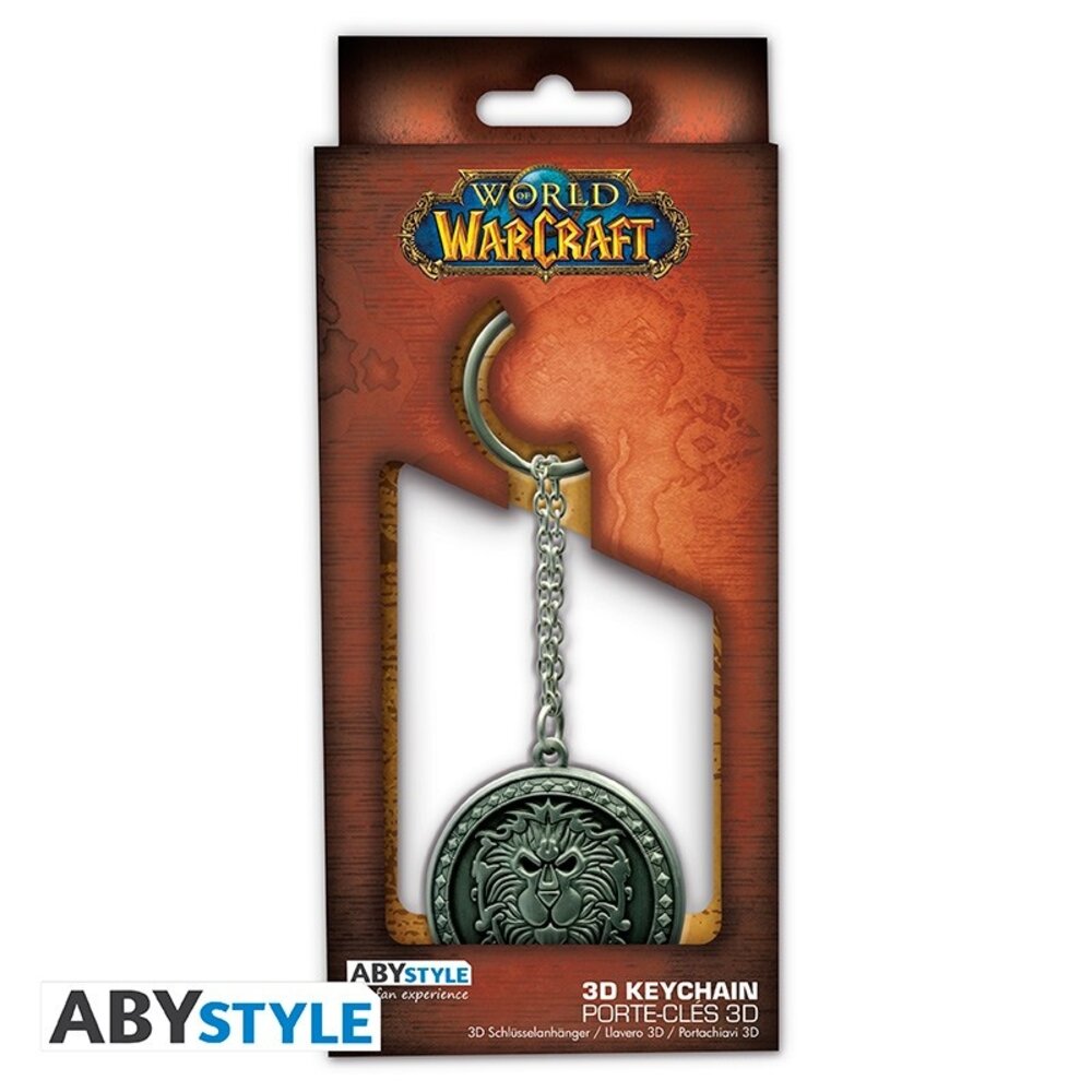 ABY Style World of Warcraft Alliance Metalen Sleutelhanger ABY Style World of Warcraft Alliance Metalen Sleutelhanger