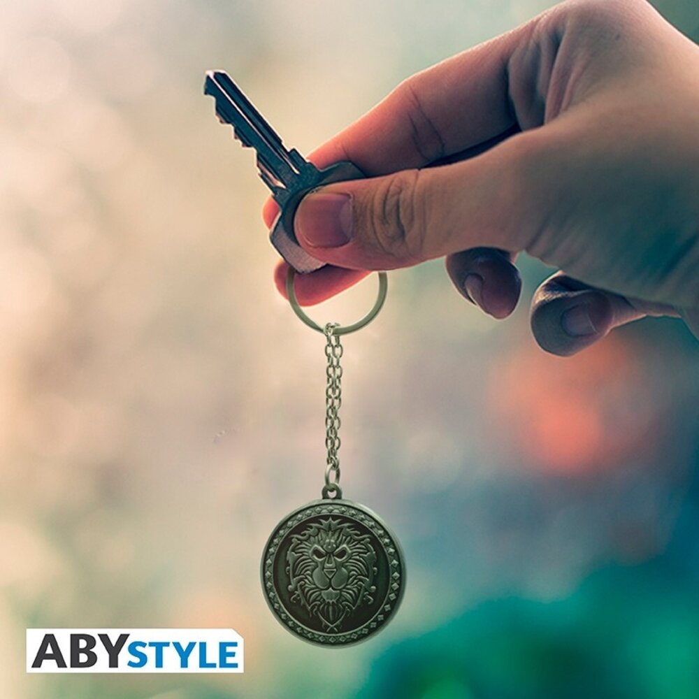 ABY Style World of Warcraft Alliance Metalen Sleutelhanger ABY Style World of Warcraft Alliance Metalen Sleutelhanger