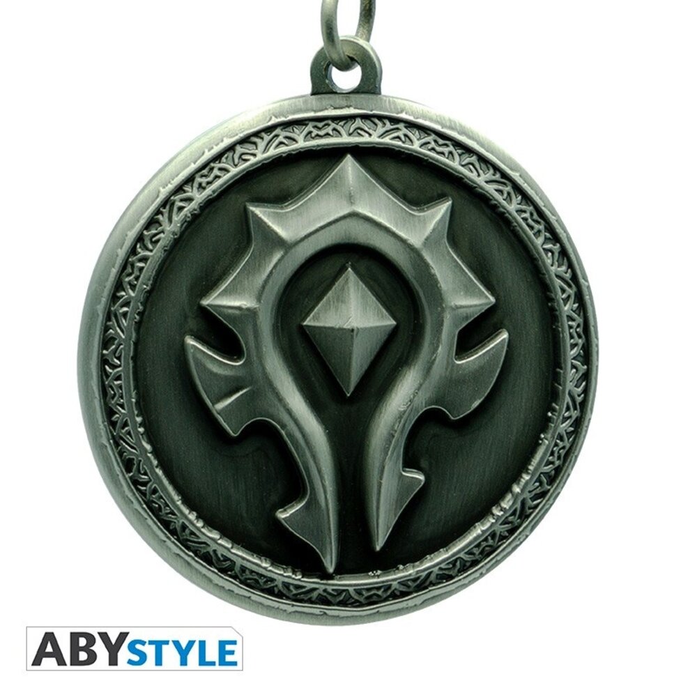 ABY Style World of Warcraft Horde Metal Keychain ABY Style World of Warcraft Horde Metal Keychain