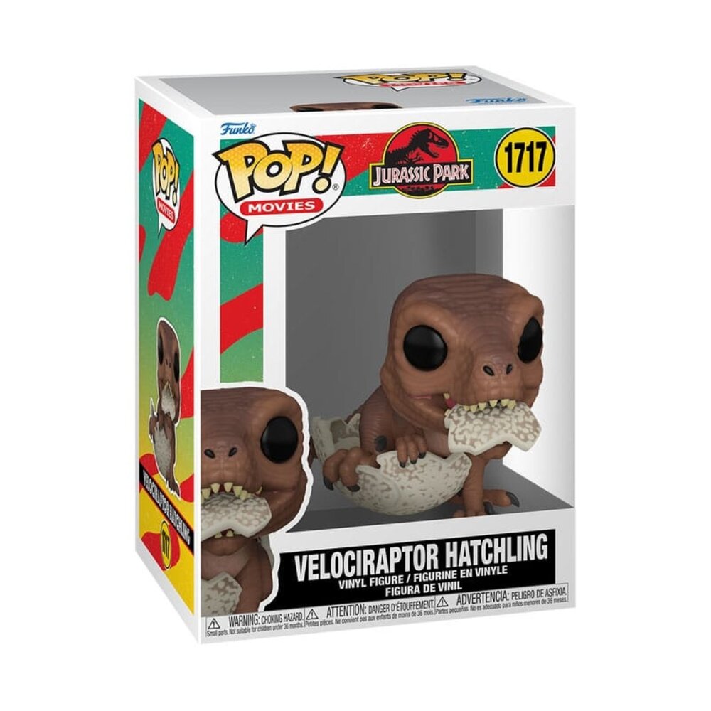 Funko Jurassic Park Hatchling POP! Movies Vinyl Figure Velociraptor #1717 Funko Jurassic Park Hatchling POP! Movies Vinyl Figure Velociraptor #1717