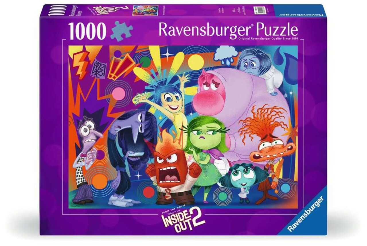 Ravensburger Inside Out 2 Puzzel (1000 stukken) Ravensburger Inside Out 2 Puzzel (1000 stukken)