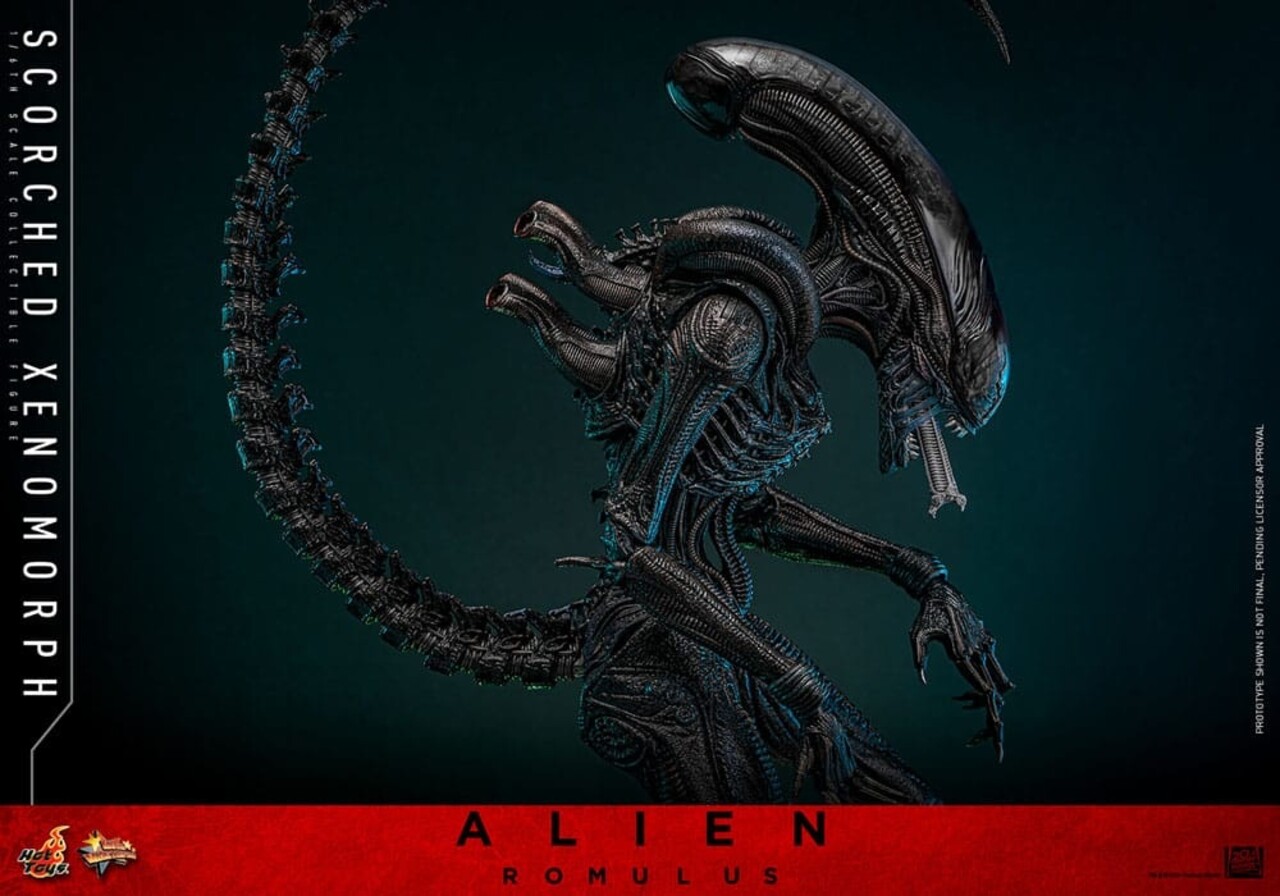 Hot Toys Alien: Romulus Movie Masterpiece Action Figure 1/6 Scorched Xenomorph 44 cm Hot Toys Alien: Romulus Movie Masterpiece Action Figure 1/6 Scorched Xenomorph 44 cm