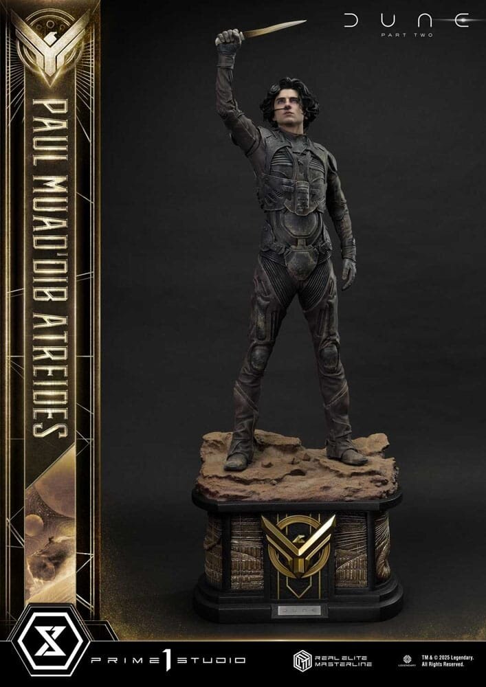 Prime 1 Studio Dune: Part Two Real Elite Masterline Series Statue 1/3 Paul Atreides 90 cm Prime 1 Studio Dune: Part Two Real Elite Masterline Series Statue 1/3 Paul Atreides 90 cm