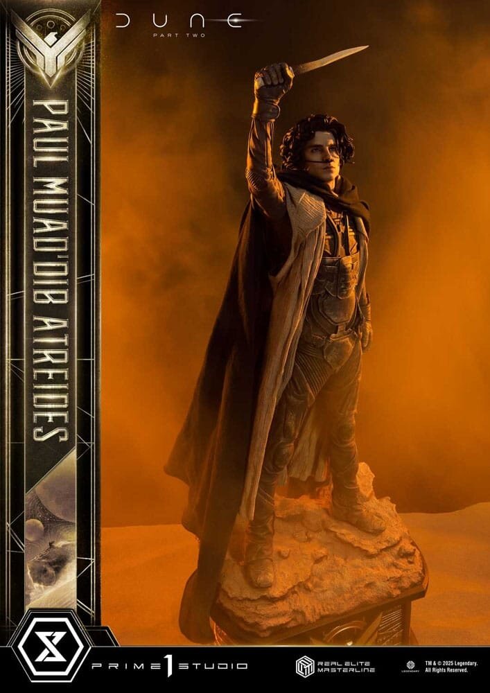 Prime 1 Studio Dune: Part Two Real Elite Masterline Series Statue 1/3 Paul Atreides 90 cm Prime 1 Studio Dune: Part Two Real Elite Masterline Series Statue 1/3 Paul Atreides 90 cm