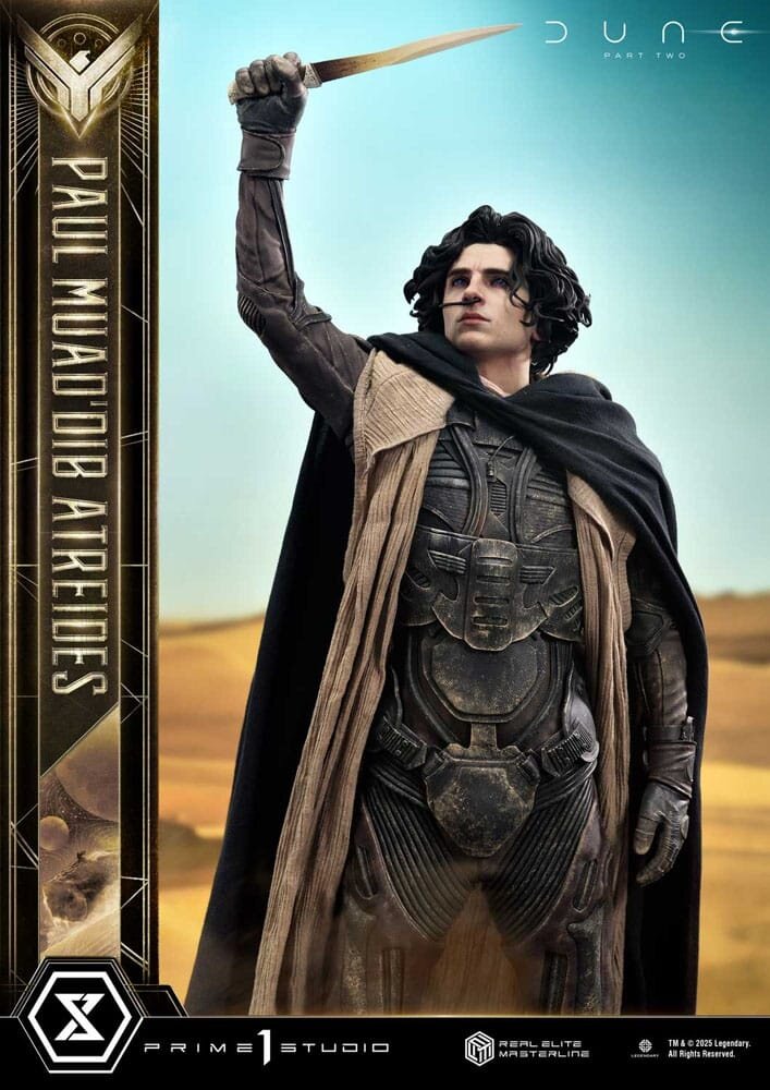 Prime 1 Studio Dune: Part Two Real Elite Masterline Series Statue 1/3 Paul Atreides 90 cm Prime 1 Studio Dune: Part Two Real Elite Masterline Series Statue 1/3 Paul Atreides 90 cm