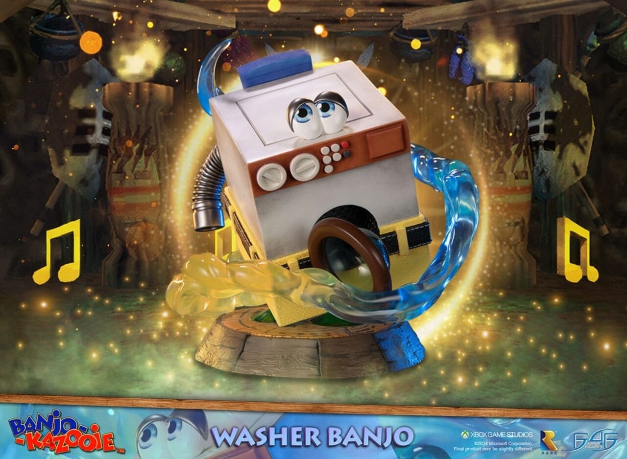 First 4 Figures Banjo Kazooie Statue Washer Banjo 22 cm First 4 Figures Banjo Kazooie Statue Washer Banjo 22 cm