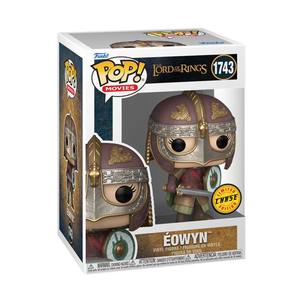 Funko Lord of the Rings POP! Movies Vinyl Figure Battle Eowyn (Chase) #1743 Funko Lord of the Rings POP! Movies Vinyl Figure Battle Eowyn (Chase) #1743