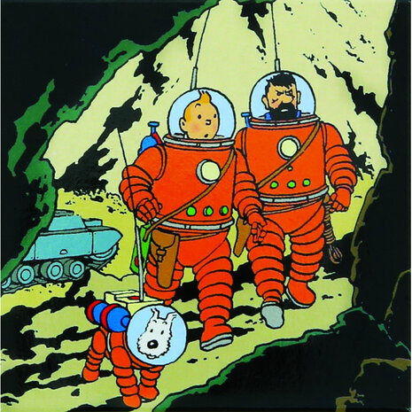 Tintinimaginatio Tintin On the Moon Magnet Tintinimaginatio Tintin On the Moon Magnet