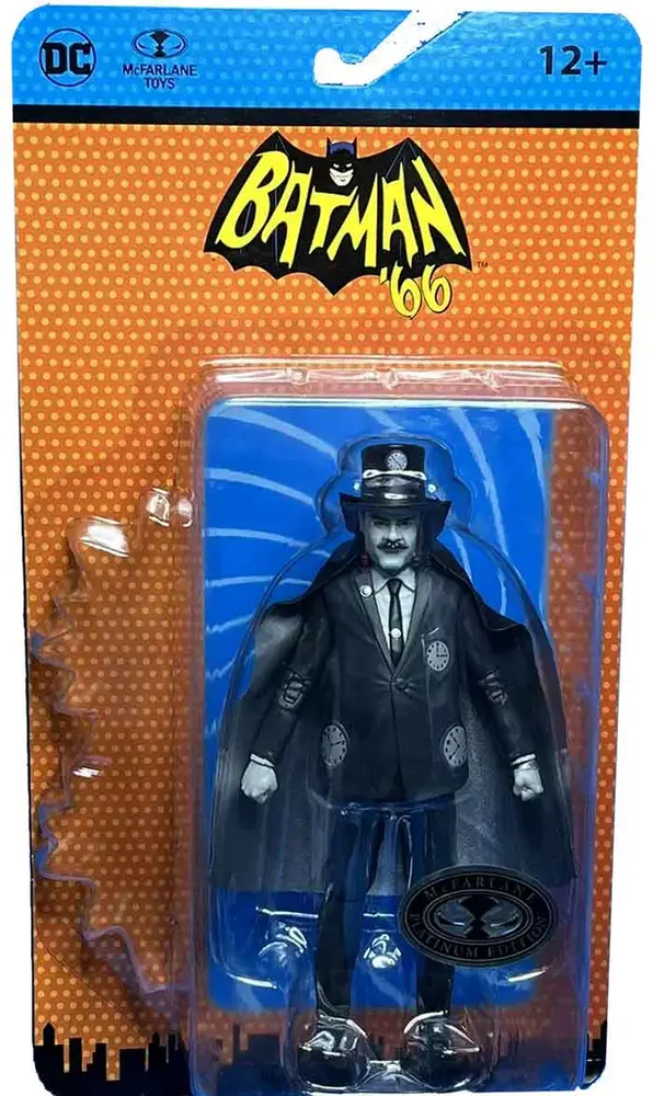 McFarlane Toys DC Retro Action Figures Clock King (Batman '66) Chase Platinum 15 cm McFarlane Toys DC Retro Action Figures Clock King (Batman '66) Chase Platinum 15 cm