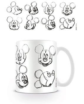Pyramid International Mickey Mouse Sketch Faces Mug Pyramid International Mickey Mouse Sketch Faces Mug