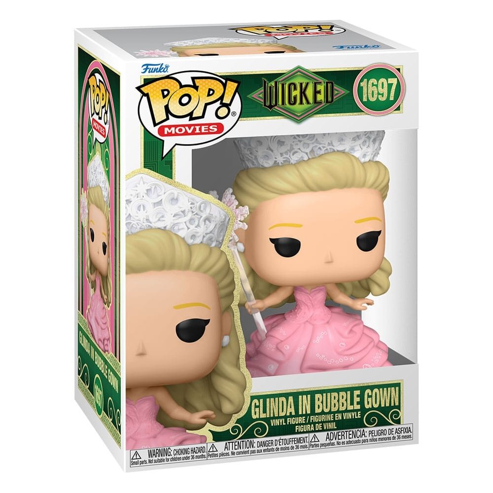 Funko Wicked POP! Movies Vinyl Figure Glinda (Bubble Gown) #1697 Funko Wicked POP! Movies Vinyl Figure Glinda (Bubble Gown) #1697