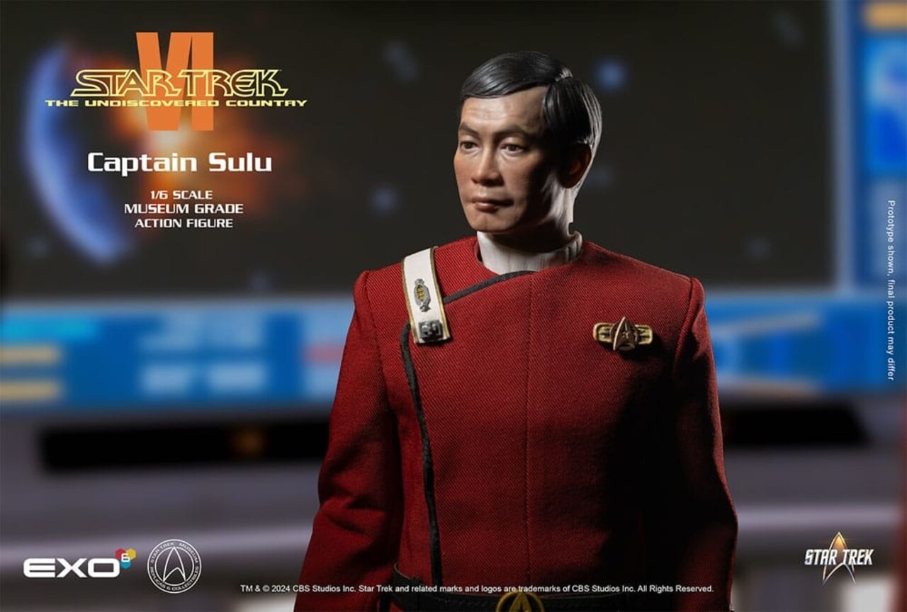 EXO-6 Star Trek VI: The Undiscovered Country Action Figure 1/6 Captain Hikaru Sulu 28 cm EXO-6 Star Trek VI: The Undiscovered Country Action Figure 1/6 Captain Hikaru Sulu 28 cm