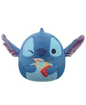 Jazwares Stitch with Fries Squishmallow Plush Figure 25 cm Jazwares Stitch with Fries Squishmallow Plush Figure 25 cm