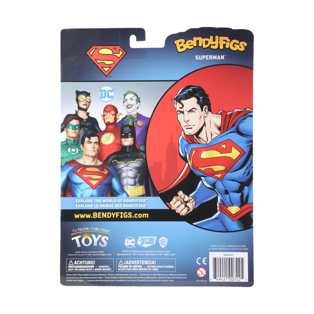 The Noble Collection DC Comics Bendyfigs Bendable Figure Superman 19 cm The Noble Collection DC Comics Bendyfigs Bendable Figure Superman 19 cm