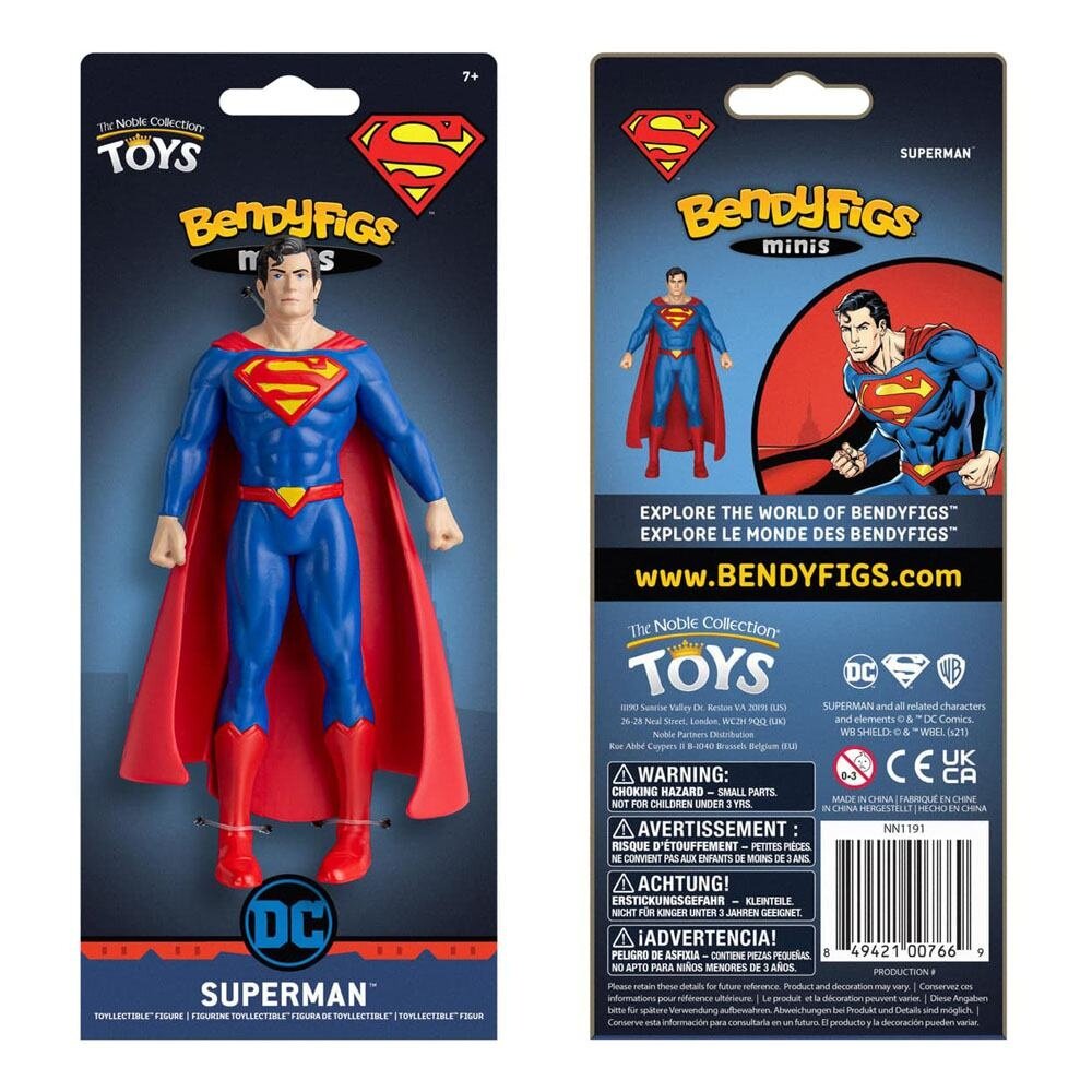 The Noble Collection DC Comics Mini Bendyfig Superman The Noble Collection DC Comics Mini Bendyfig Superman