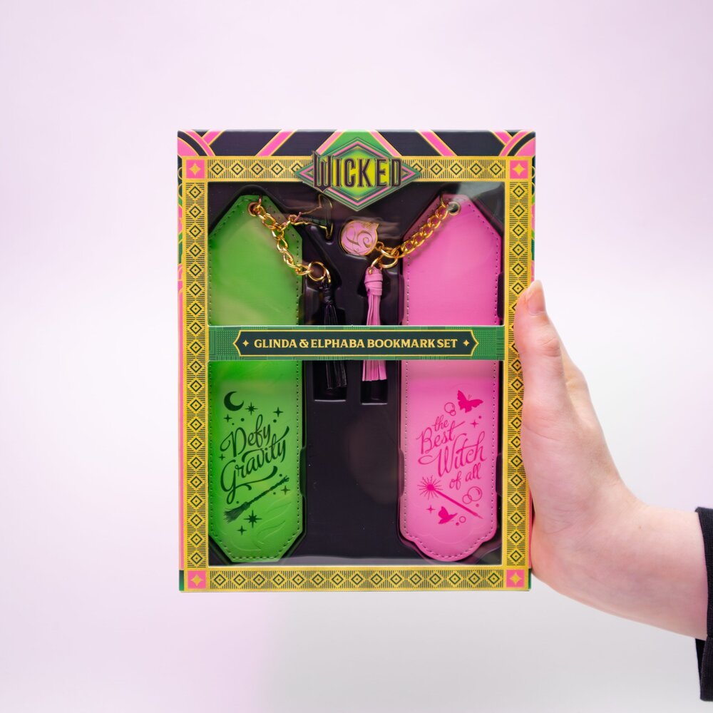 The Noble Collection Wicked Glinda en Elphaba Bookmark Set The Noble Collection Wicked Glinda en Elphaba Bookmark Set