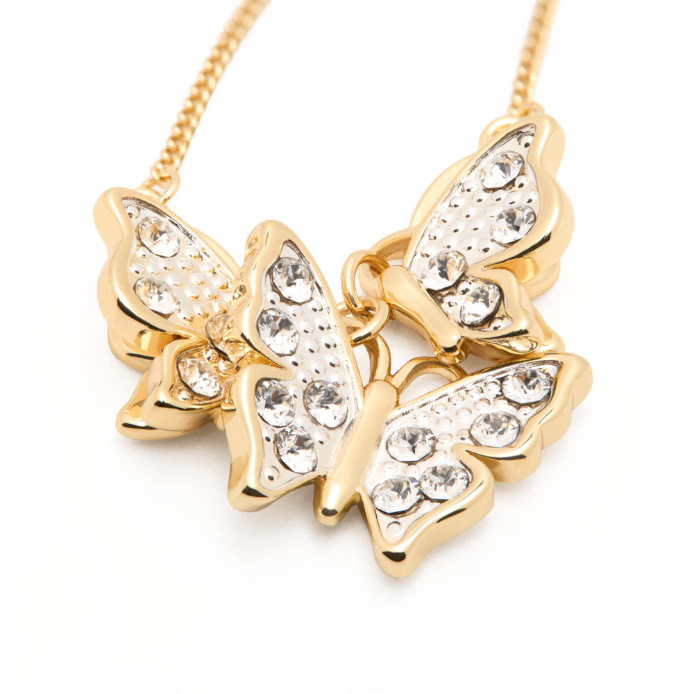 The Noble Collection Wicked Glinda's Butterfly Necklace The Noble Collection Wicked Glinda's Butterfly Necklace