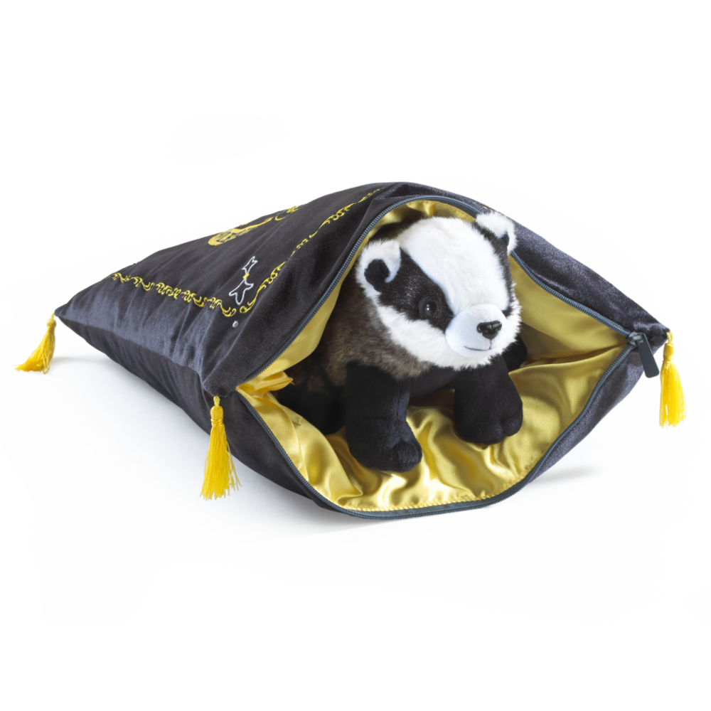 The Noble Collection Harry Potter Hufflepuff Kussen en Knuffel