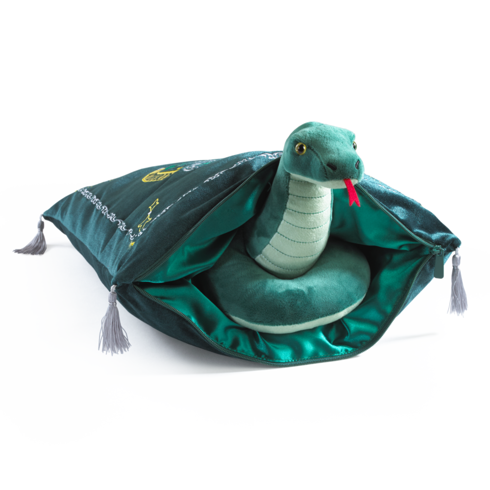 The Noble Collection Harry Potter Slytherin Cushion and Plush The Noble Collection Harry Potter Slytherin Cushion and Plush