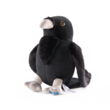 The Noble Collection Harry Potter Ravenclaw Raven Mascot Knuffel 14 cm The Noble Collection Harry Potter Ravenclaw Raven Mascot Knuffel 14 cm