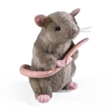 The Noble Collection Harry Potter Knuffel Scabbers 23 cm The Noble Collection Harry Potter Knuffel Scabbers 23 cm