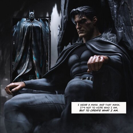 Iron Studios DC Comics Legacy Replica Statue 1/4 Batman and Bruce Wayne 79 cm Iron Studios DC Comics Legacy Replica Statue 1/4 Batman and Bruce Wayne 79 cm