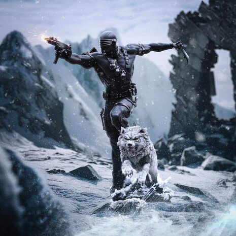 Iron Studios GI Joe Art Scale Statue 1/10 Snake Eyes 23 cm Iron Studios GI Joe Art Scale Statue 1/10 Snake Eyes 23 cm