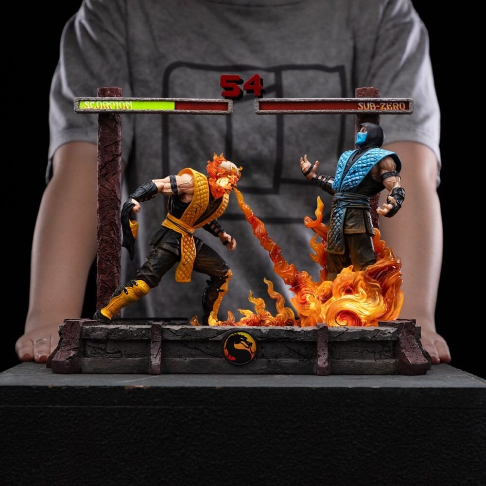 Iron Studios Mortal Kombat Deluxe Art Scale Statue 1/10 Scorpion Fatality 27 cm Iron Studios Mortal Kombat Deluxe Art Scale Statue 1/10 Scorpion Fatality 27 cm