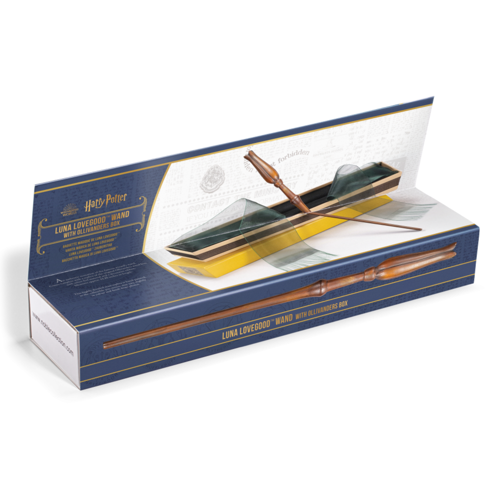 The Noble Collection Harry Potter Wand Luna Lovegood (Ollivanders) The Noble Collection Harry Potter Wand Luna Lovegood (Ollivanders)