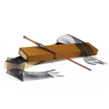 The Noble Collection Fantastic Beasts Wand Helmut (Ollivanders)