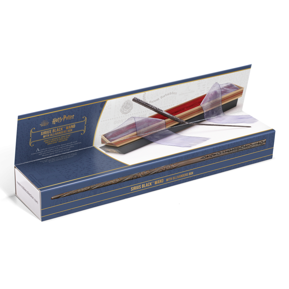 The Noble Collection Harry Potter Baguette Magique Sirius Black (Ollivanders) The Noble Collection Harry Potter Baguette Magique Sirius Black (Ollivanders)