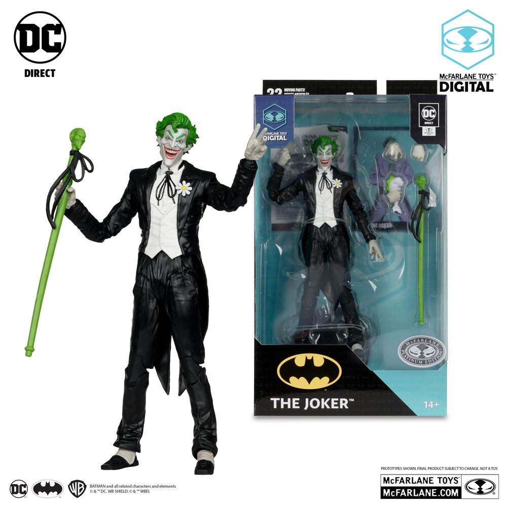 McFarlane Toys DC Direct Action Figure The Joker (DC: The Silver Age) Platinum 18 cm McFarlane Toys DC Direct Action Figure The Joker (DC: The Silver Age) Platinum 18 cm