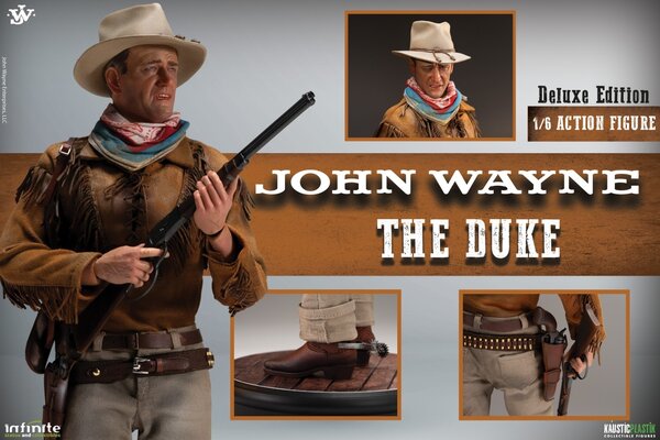 Infinite Statue John Wayne Action Figure 1/6 The Duke Deluxe Edition 31 cm Infinite Statue John Wayne Action Figure 1/6 The Duke Deluxe Edition 31 cm