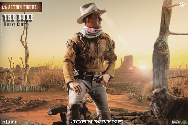 Infinite Statue John Wayne Action Figure 1/6 The Duke Deluxe Edition 31 cm Infinite Statue John Wayne Action Figure 1/6 The Duke Deluxe Edition 31 cm