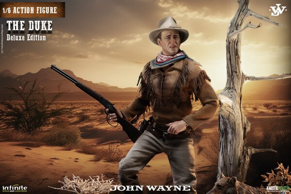 Infinite Statue John Wayne Action Figure 1/6 The Duke Deluxe Edition 31 cm Infinite Statue John Wayne Action Figure 1/6 The Duke Deluxe Edition 31 cm